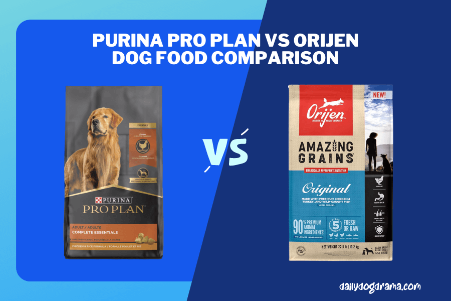 orijen vs purina pro plan Dog Food Comparison