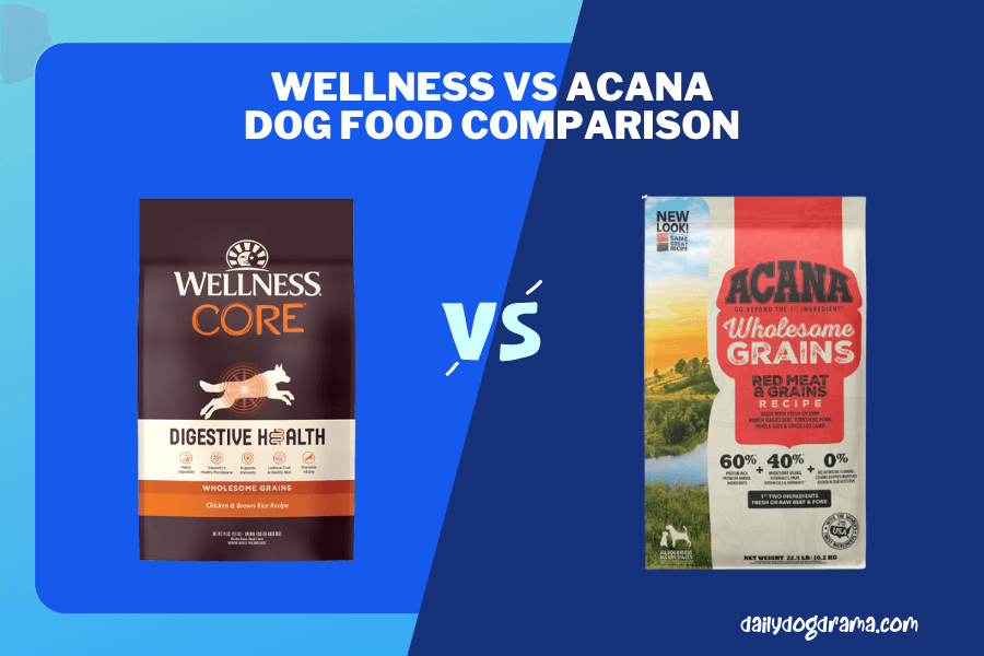 Wellness vs Acana Dog Food Comparison