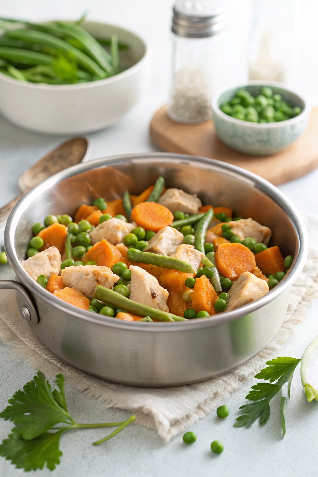homemade dog food recipes for large dogs chicken and green bean