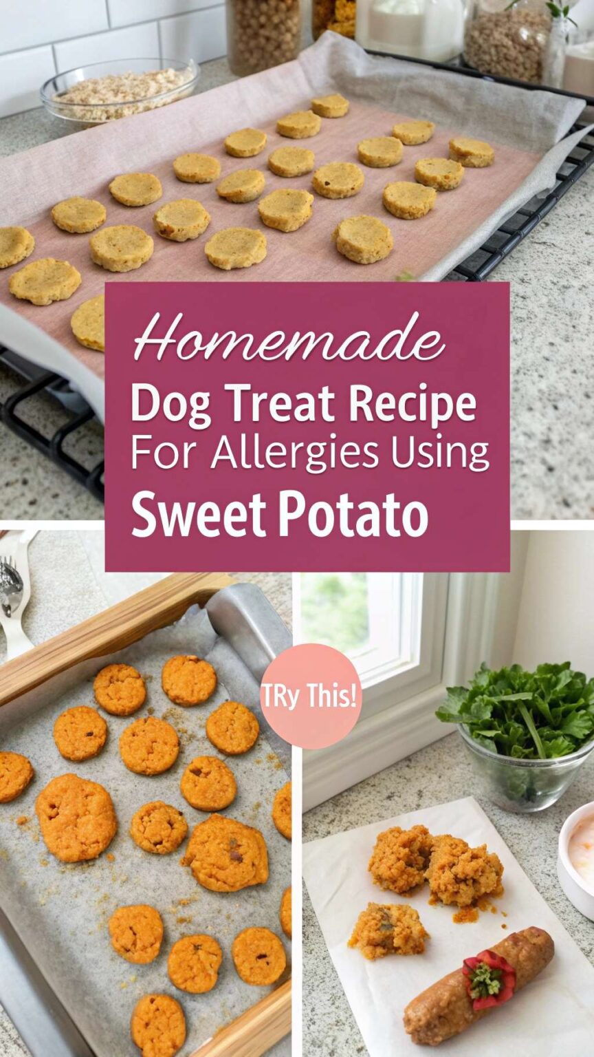 View of Homemade Dog Treat Recipe for Allergies Using Sweet Potato - Canine ...