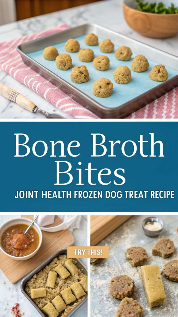 Joint Health Homemade Frozen Dog Treat Recipe