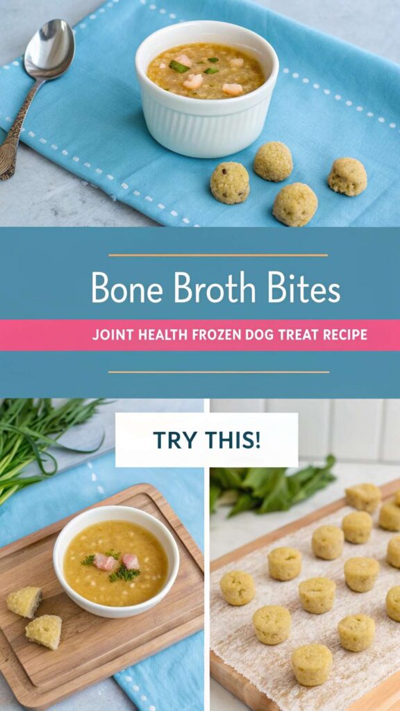 Joint Health Homemade Frozen Dog Treat Recipe pin 2