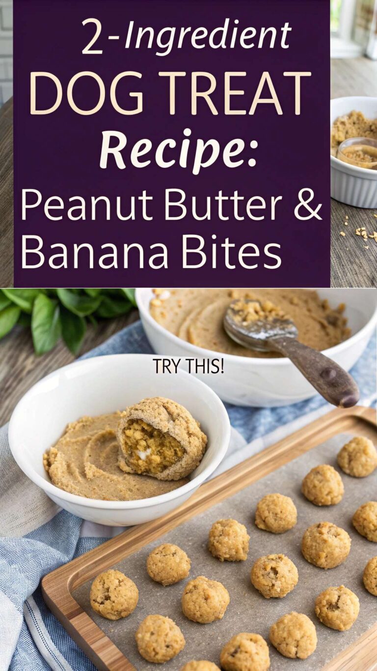 Photo inspiration: Gallery Detail: 2 Ingredient Dog Treat Recipe Peanut Butter Banana Bites