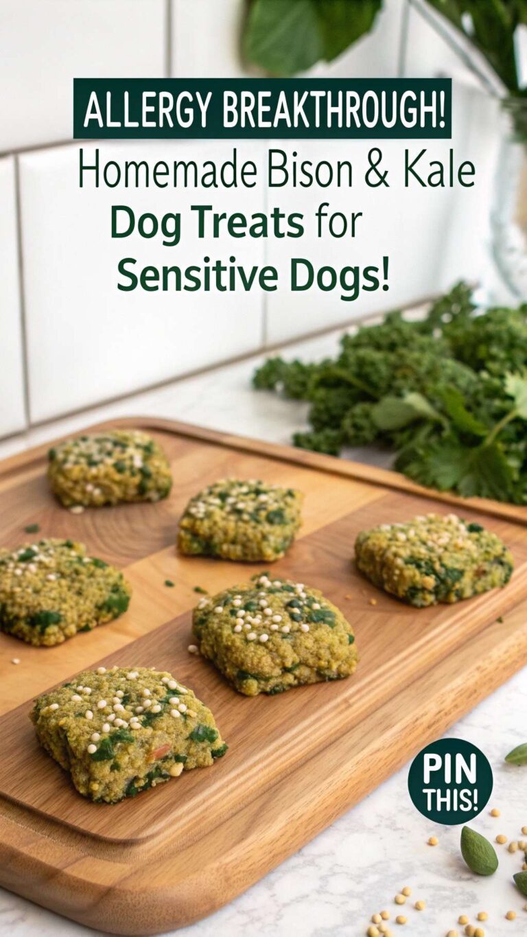 Photo inspiration: Gallery Detail: Homemade Dog Treat Recipe For Allergies Using Bison Kale