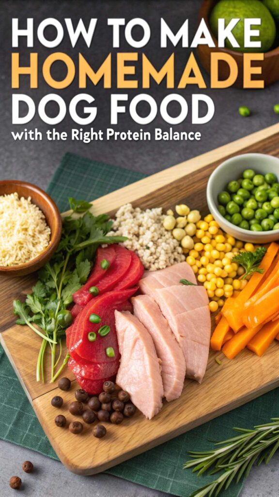 How to Make Homemade Dog Food with the Right Protein Balance pin 2