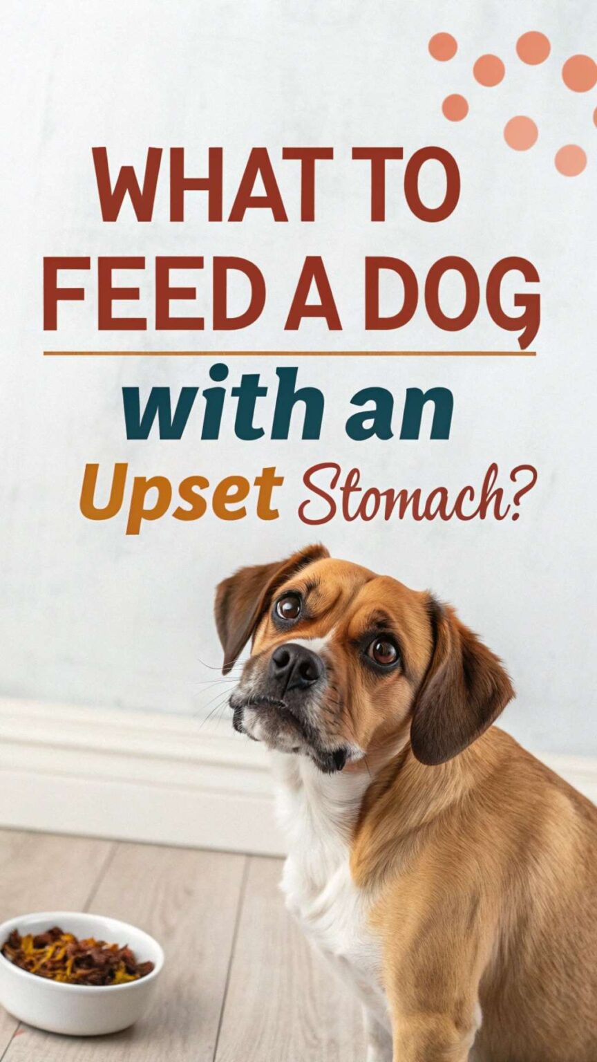What to Feed a Dog With an Upset Stomach? - Canine Care Central