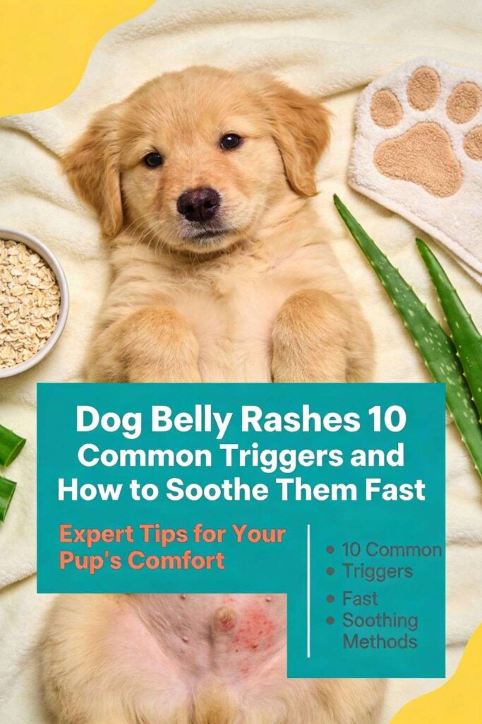 Dog Belly Rashes 10 Common Triggers and How to Soothe Them Fast ...