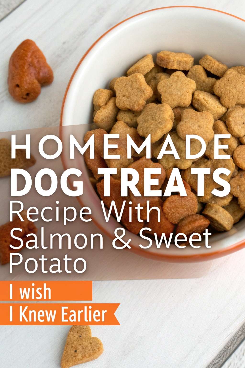 Homemade Dog Treats Recipe With Salmon Sweet Potato pin 2