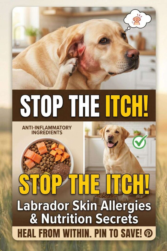 Labrador Skin Allergies Managing the Lab Itch Through Nutrition ...