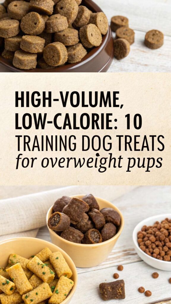 Training Dog Treats for Overweight Pups pin 2