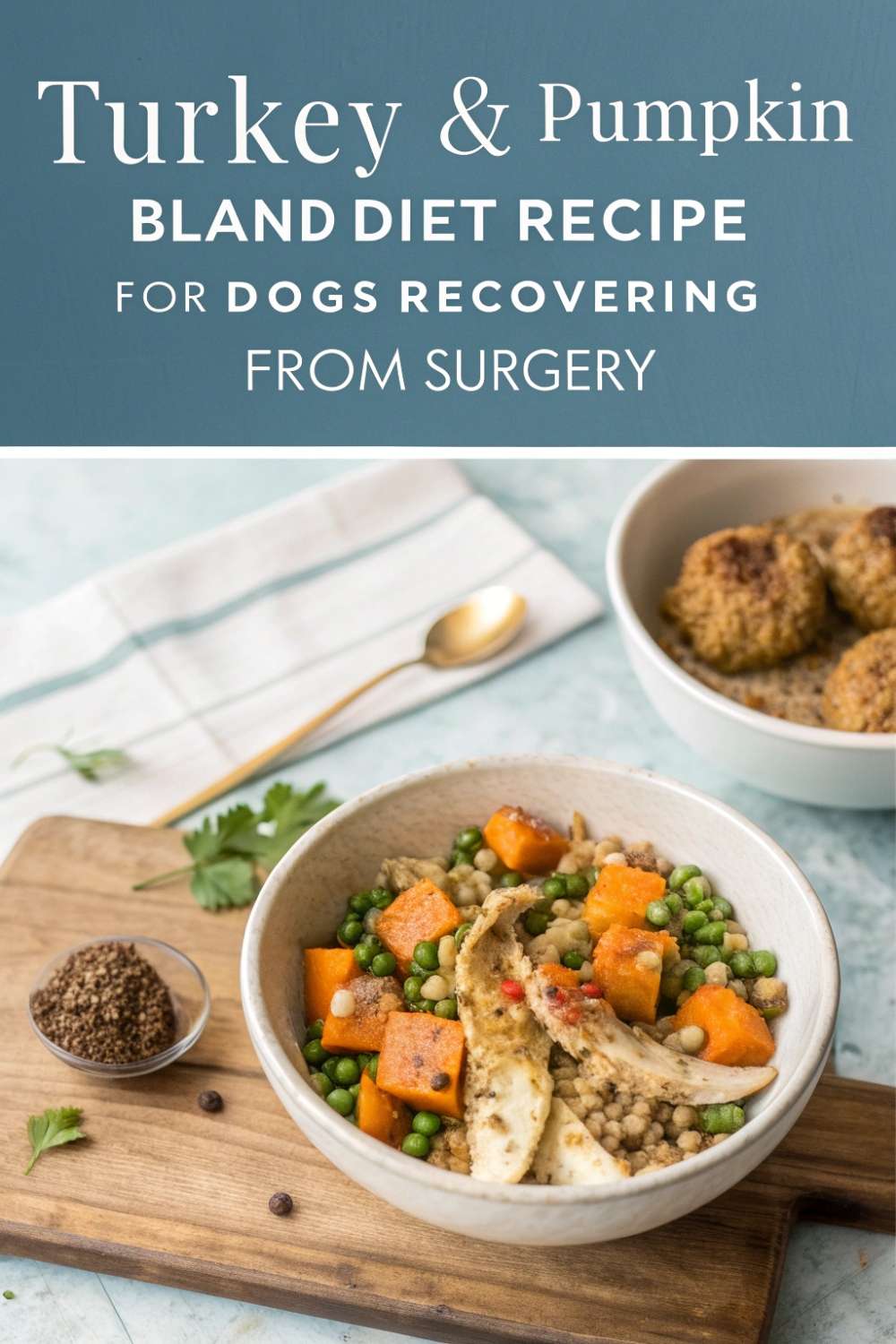 Turkey & Pumpkin Bland Diet Recipe for Dogs Recovering From Surgery ...