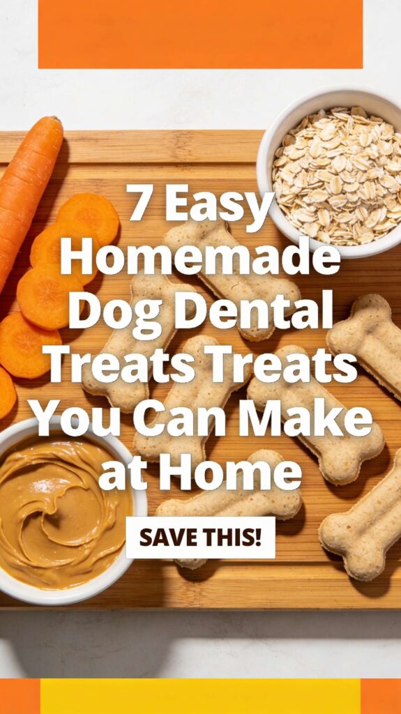 7 Easy Homemade Dog Dental Treats You Can Make at Home pin 1 1