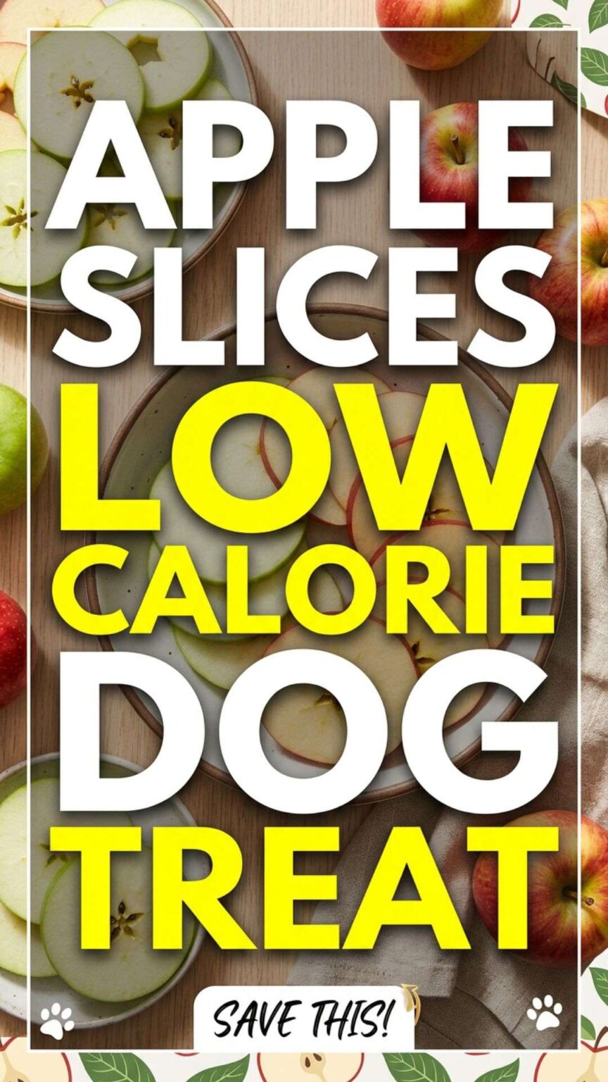 Apple Slices Low Calorie Dog Treat - Canine Care Central